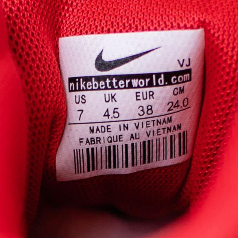 Nike air force 1 black red tag online