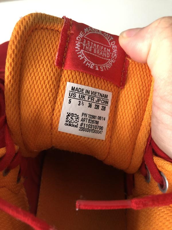 Adidas basket profi up czerwone hot sale