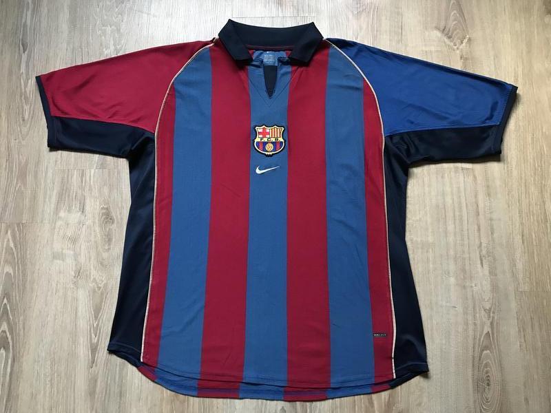 nike barca vintage barcelona 2001 2002 home shirt 4030 55112702