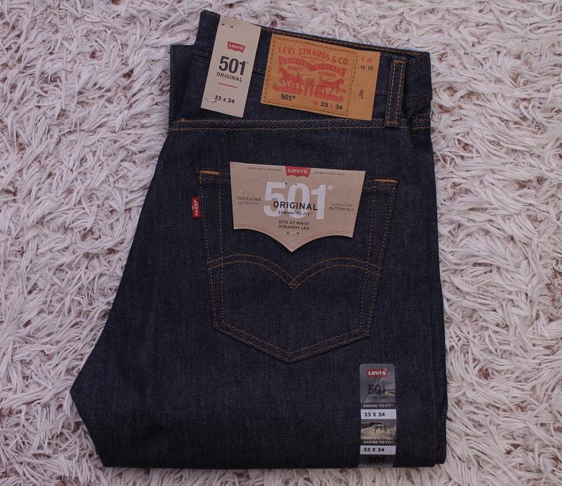Мужские джинсы levi's levis левис 501 original fit 33x34 — цена 1770 ...