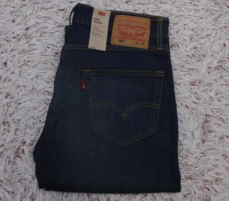 Мужские джинсы зауженные levi's levis левис 502 taper 34x34, цвет rosefinch  — цена 1740 грн в каталоге Джинсы ✓ Купить мужские вещи по доступной цене  на Шафе | Украина #55271887