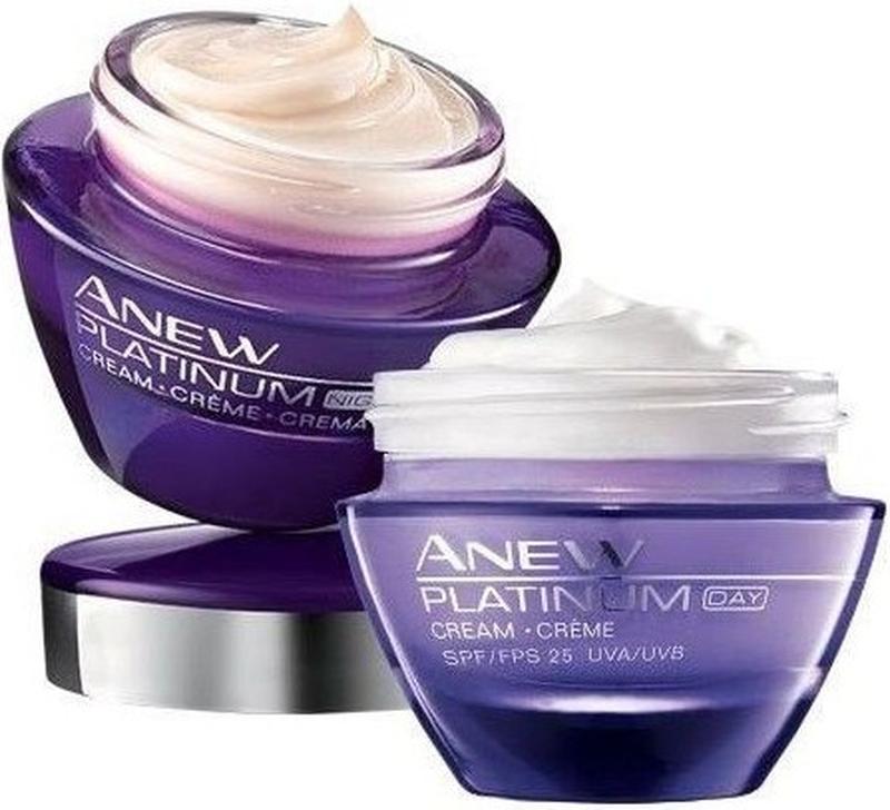 Набор ночной и дневный крем для лица anew platinum 55+ 50 мл — цена 590 ...