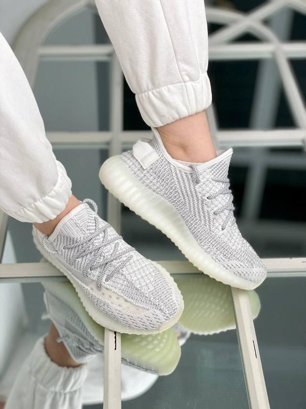 Yeezy 350 store white reflective