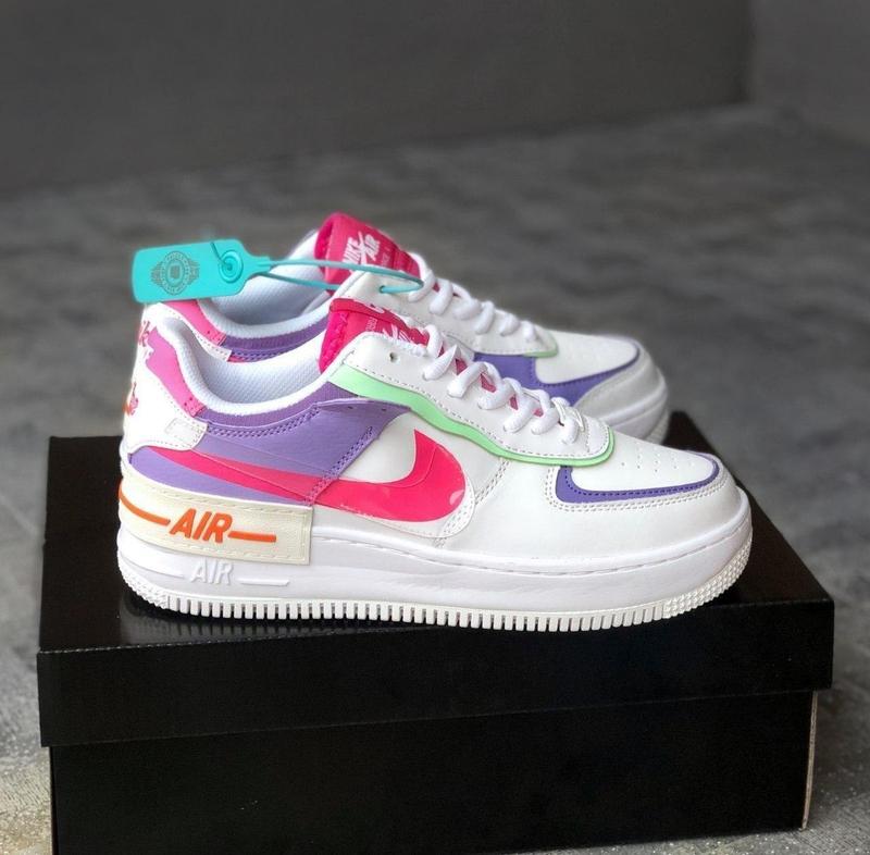 Nike Air Force 1 радужные
