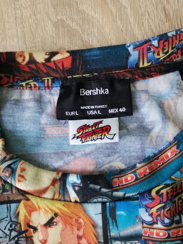 Street fighter оригинальная игровая футболка bershka - l — цена 144 грн в  каталоге Футболки ✓ Купить мужские вещи по доступной цене на Шафе | Украина  #56179493