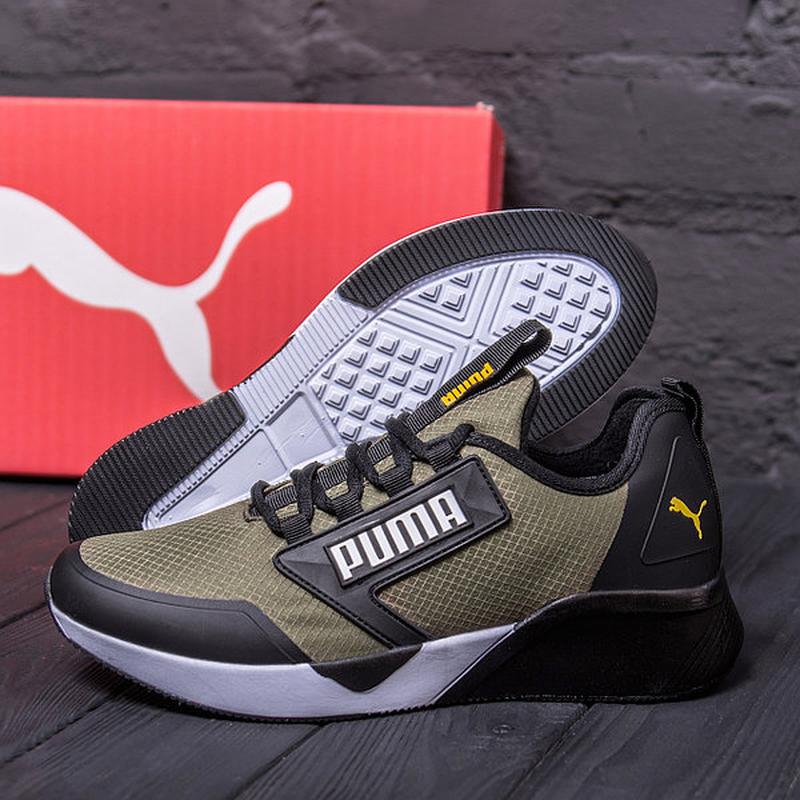 puma retaliate green