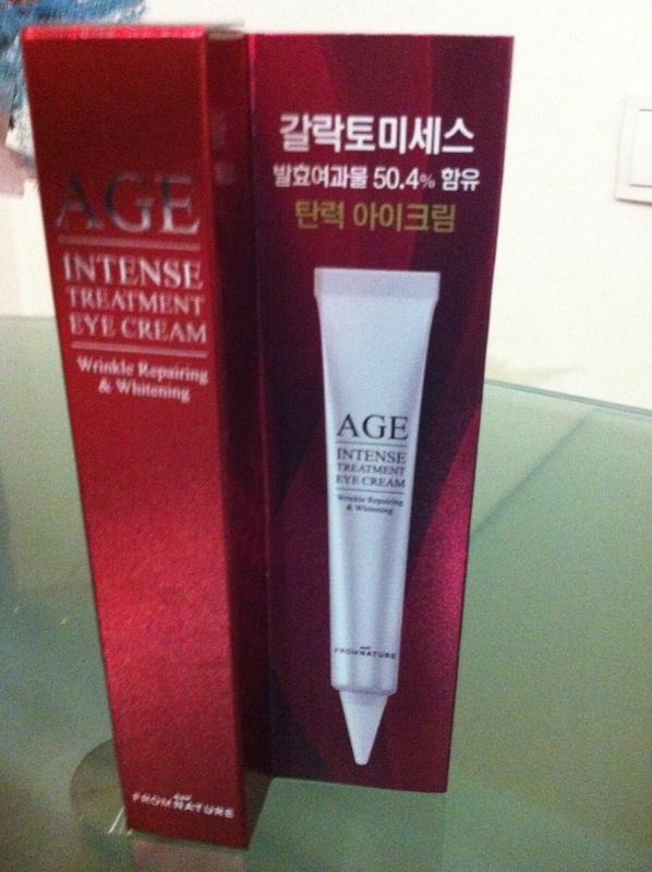 age intense treatment eye cream