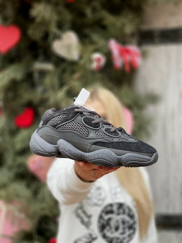 Adidas yeezy top 500 black купить
