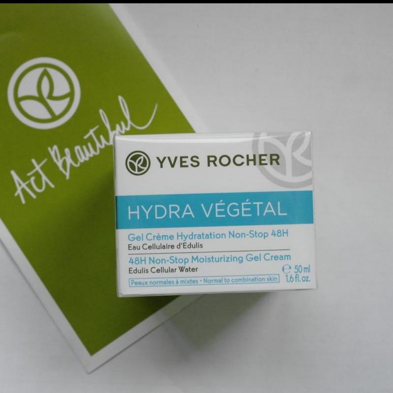 Гель-крем зволожуючий hydra vegetal-гідра вежеталь yves rocher ів роше ...