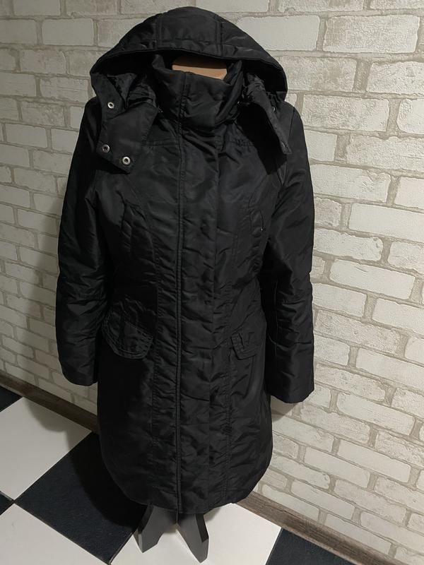 Длинная куртка/пуховик пальто,плащ honey winter jacket couture размер л —  цена 120 грн в каталоге Плащи ✓ Купить женские вещи по доступной цене на  Шафе | Украина #57225477