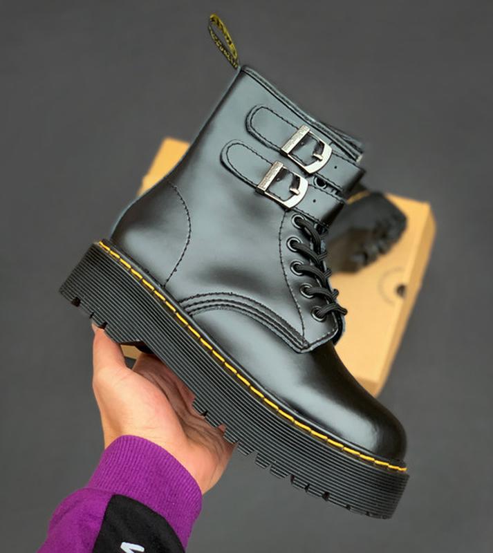 Dr. martens 1465-2 black арт. 6434 ботинки женские мартинсы черевики жіночі  — цена 1899 грн в каталоге Ботинки ✓ Купить женские вещи по доступной цене  на Шафе | Украина #57276684