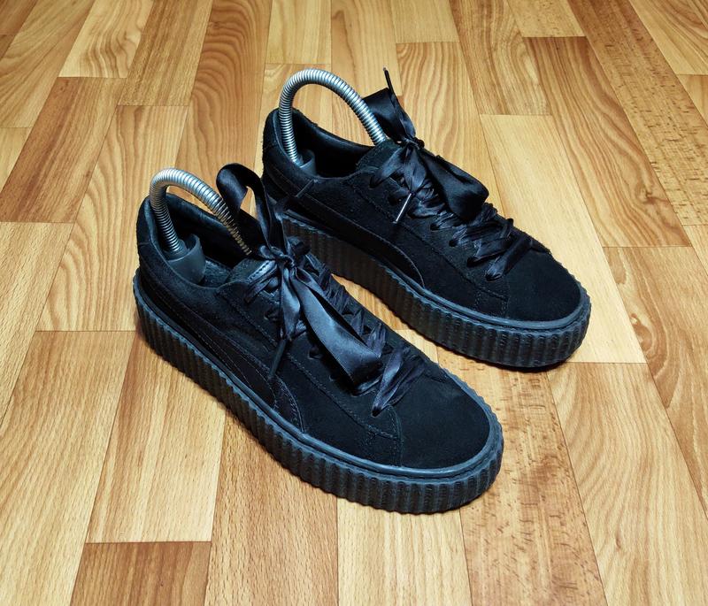 Puma creepers triple clearance black