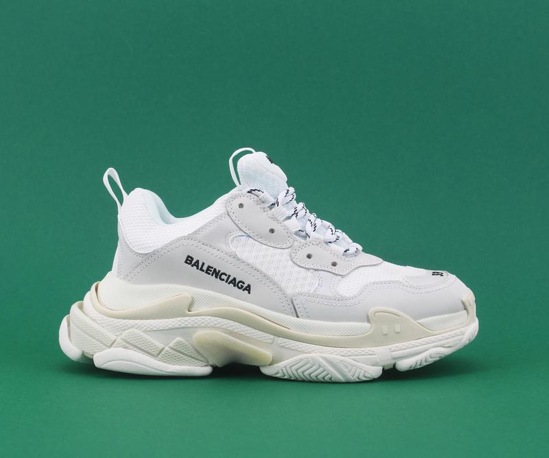 balenciaga triple s femme brun