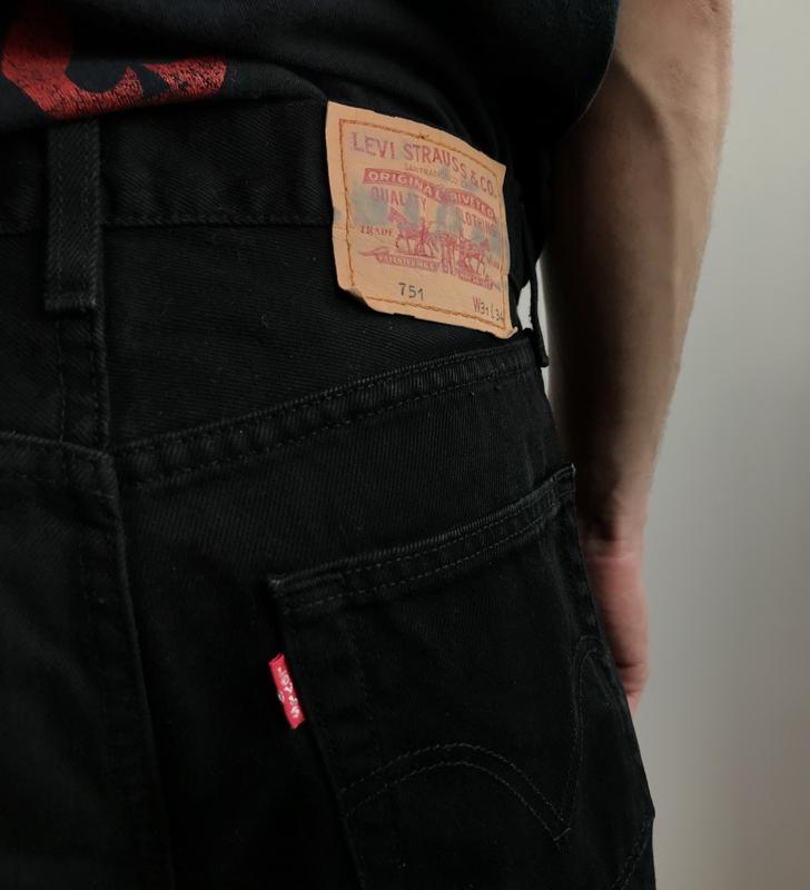 Levi's 751 mens black straight jeans w31 l34 — ціна 400 грн у каталозі  Джинси ✓ Купити чоловічі речі за доступною ціною на Шафі | Україна #54934339