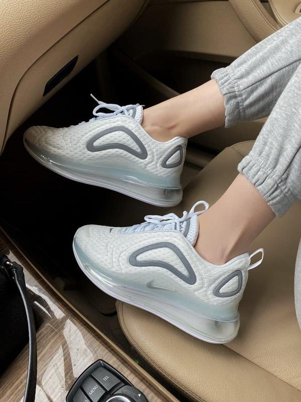 air max 720 grey on feet