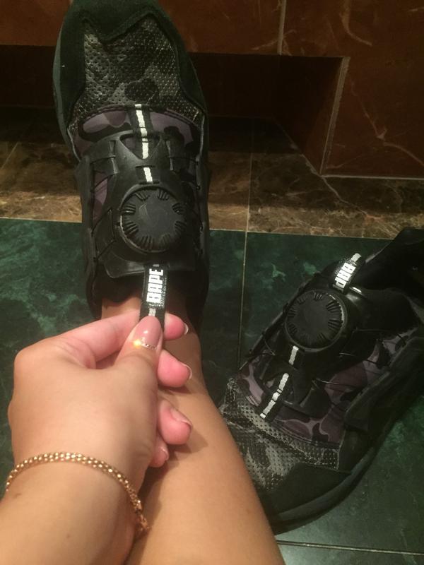 Puma disc top blaze bape black