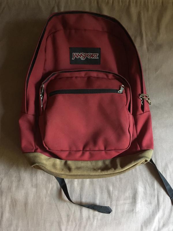 jansport right pack viking red