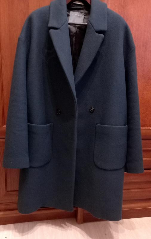 Мужское пальто zara синее — цена 1650 грн в каталоге Пальто ✓ Купить мужские  вещи по доступной цене на Шафе | Украина #58798499