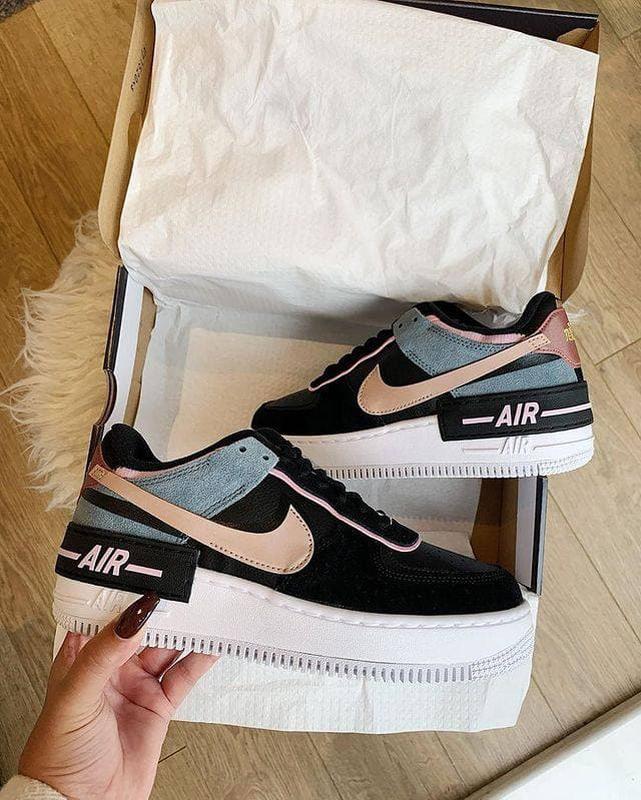 Nike air force 1black metallic red bronze 2850 58960343