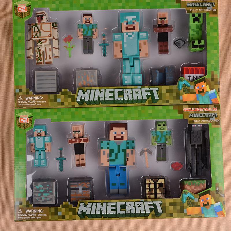 Наборы фигурок мinecraft майнкрафт — цена 550 грн в каталоге Игрушечные ...