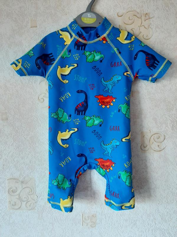 Плавальний костюм для хлопчика динозаври 9-12 місяців. — ціна 260 грн у  каталозі Купальні костюми ✓ Купити товари для дітей за доступною ціною на  Шафі | Україна #59485732