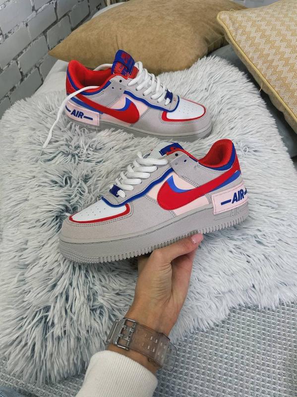 nike air force shadow gray