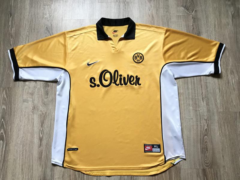 Вінтажна футбольна джерсі nike bvb borussia dortmund vintage shirt