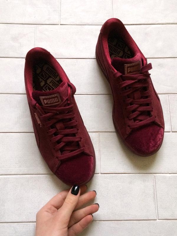 puma suede classic velvet cordovan