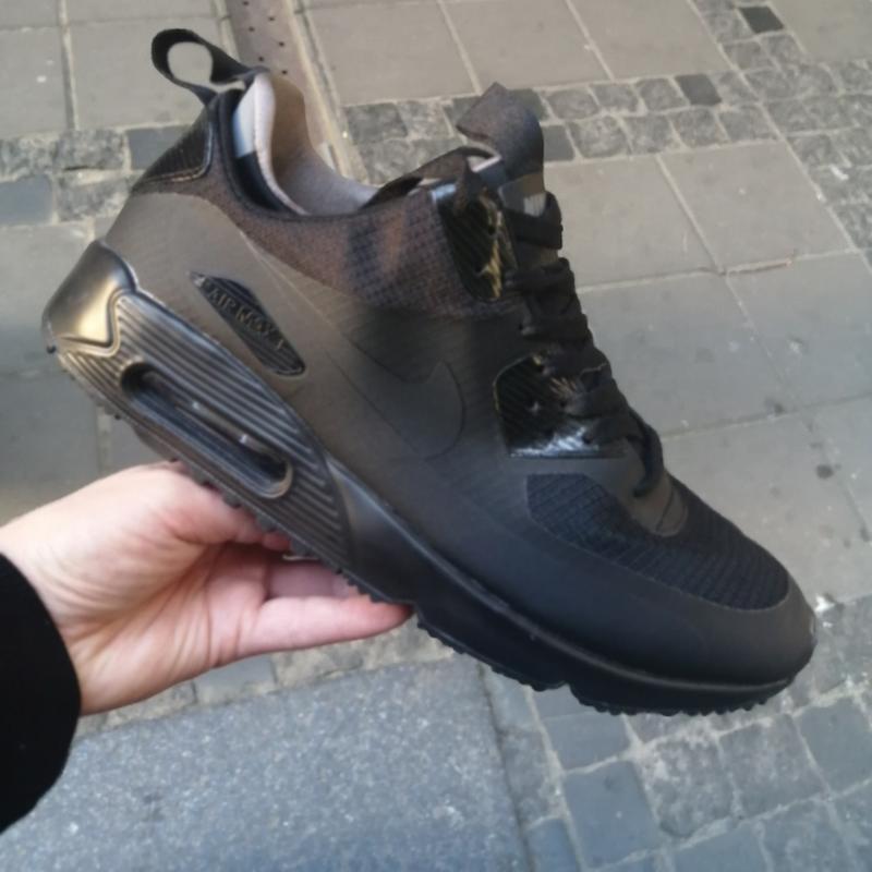 Кроссовки зимние nike air max 90 mid winter black термоносок зима. — цена  1499 грн в каталоге Кроссовки ✓ Купить мужские вещи по доступной цене на  Шафе | Украина #60109901