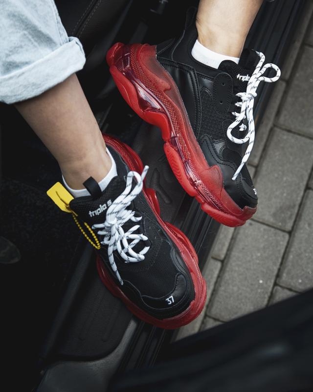 Balenciaga Triple s Red красные