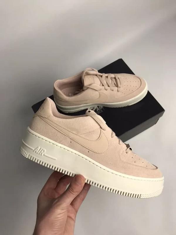 Nike w af1 hot sale sage low pink