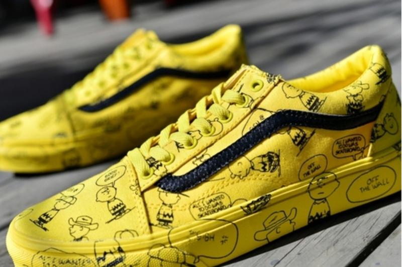 Vans hotsell peanuts yellow