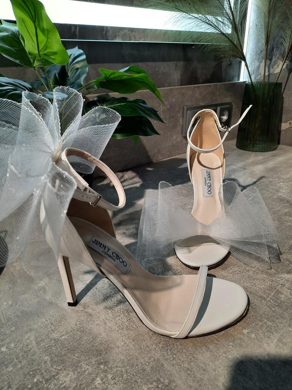 Свадебные босоножки в стиле jimmy choo с бантами — ціна 4100 грн у ...