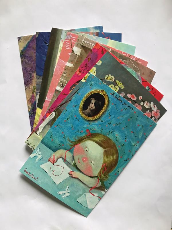 Милые открытки с иллюстрациями гапчинской — цена 8 грн в каталоге ...