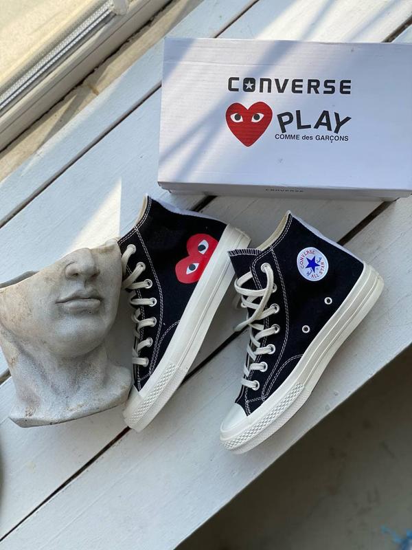 Шикарные женские кеды converse x comme des garcons конверс — цена 2049 ...
