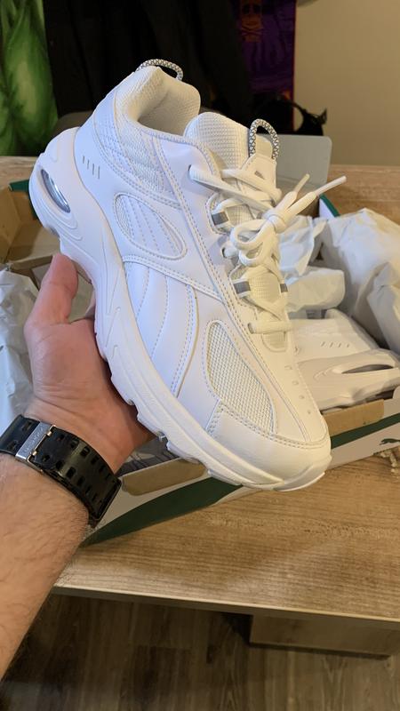 Puma cell speed 2025 reflective trainers in white