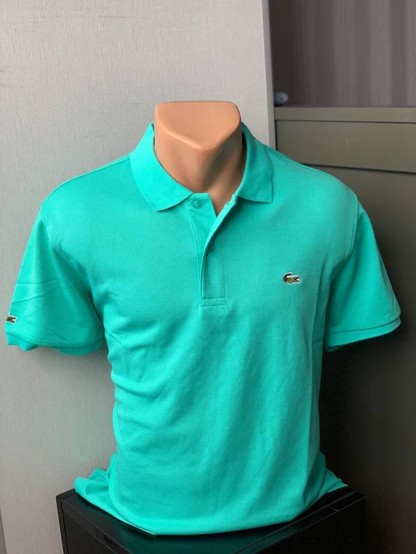 Lacoste turquoise polo online