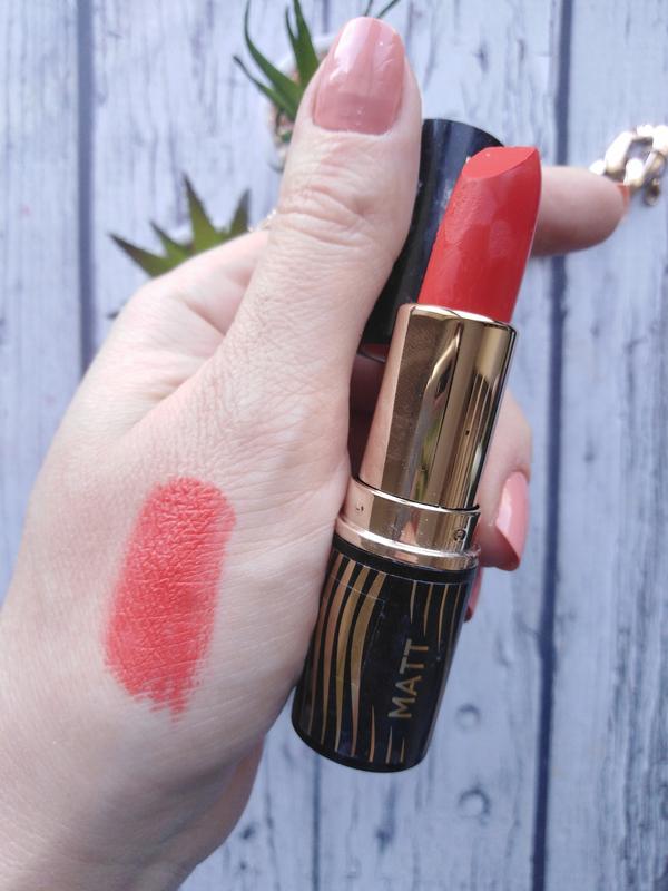 Губна помада eveline cosmetics velvet matt lipstick тон 505 — ціна 15 ...