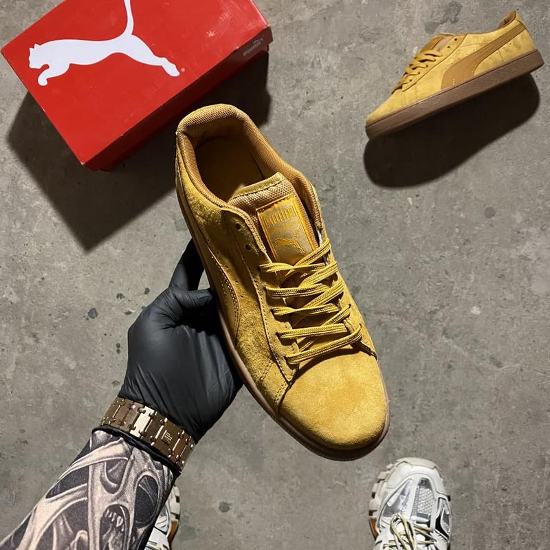 Puma basket suede cheap