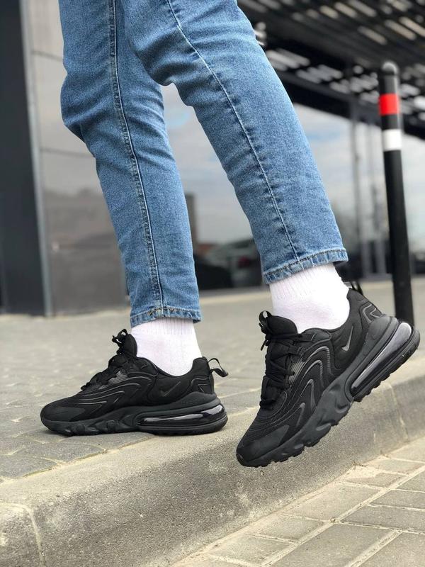 Mannelijkheid drempel slikken Кроссовки мужские nike air max 270 react black черные (найк аир макс реакт,  кросівки) — цена 1849 грн в каталоге Кроссовки ✓ Купить мужские вещи по  доступной цене на Шафе | Украина #62850389