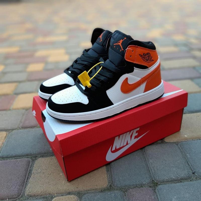 Кроссовки мужские nike air jordan белые / кросівки чоловічі найк аир ...