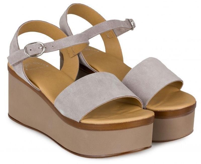 Итальянские замшевые босоножки на платформе casta e dolly — цена 850