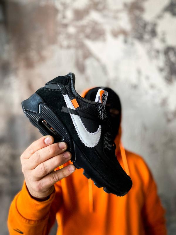 Get Ready For The OFF-WHITE X Nike Air Max 90 Black •