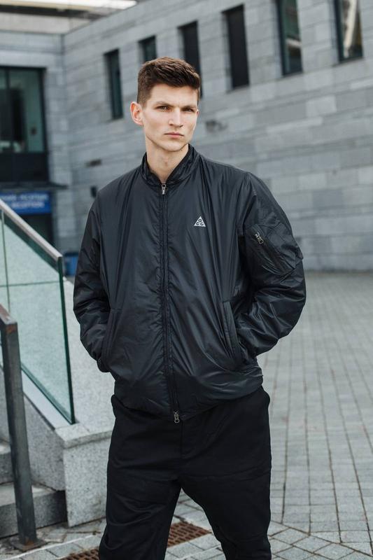 Бомбер куртка nikelab acg bomber jacket black 823242-010 — 7580 грн в каталоге Ветровки ✓ Купить мужские вещи по доступной цене на Шафе | Украина #64091628