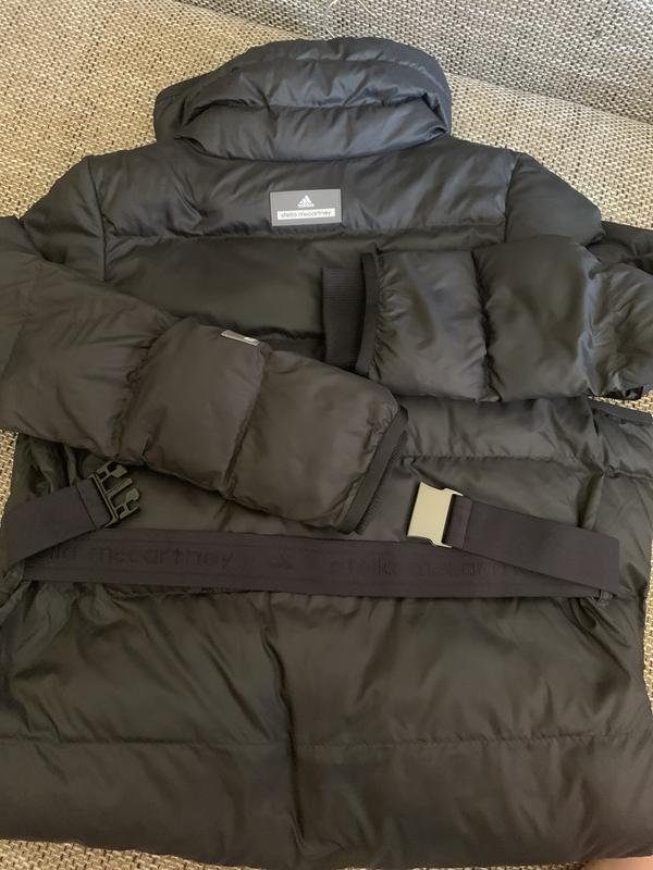 Adidas by stella mccartney essentials long jacket discount