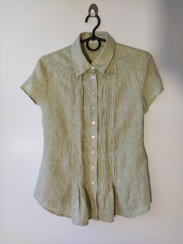 Шикарная блузка от christian berg _100%лен — цена 420 грн в каталоге Блузы  ✓ Купить женские вещи по доступной цене на Шафе | Украина #65593227