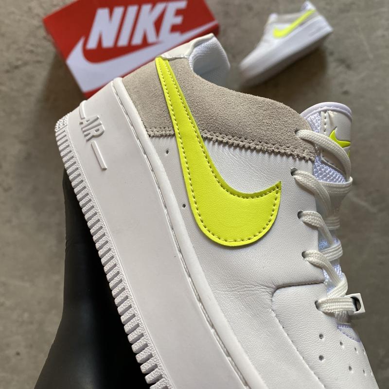 Air force online 1 sage lemon