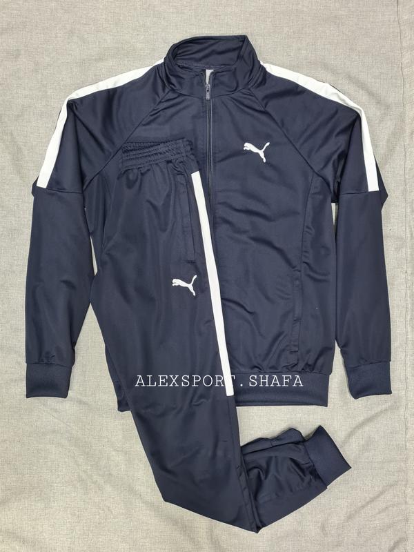 Спортивный костюм puma, олимпийка и штаны пума ткань лакоста весна лето ...