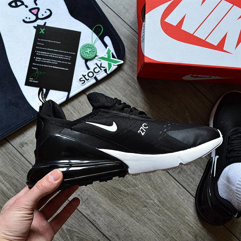 Nike air max 270 черные с белым, кроссовки для бега и тренировок, дышащие —  цена 1850 грн в каталоге Кроссовки ✓ Купить мужские вещи по доступной цене  на Шафе | Украина #65936305