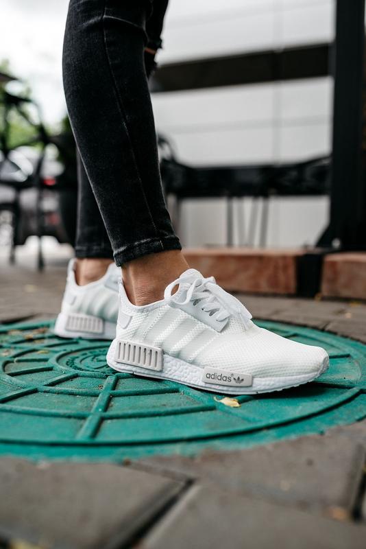 White womens cheap adidas nmd r1